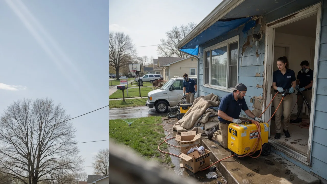 Basement Flood Cleanup in Dansville, NY near me